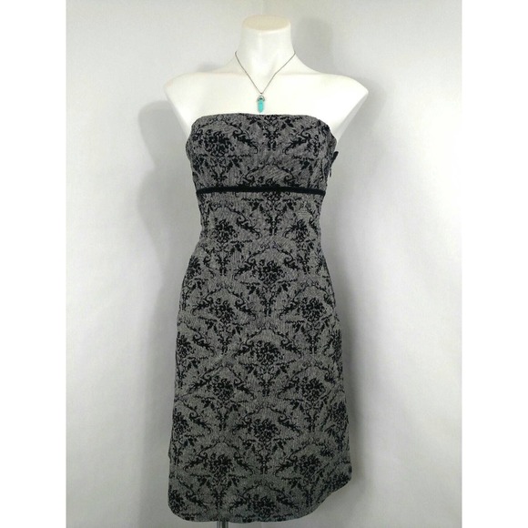 Vintage Beau Bois strapless floral dress - Picture 1 of 4